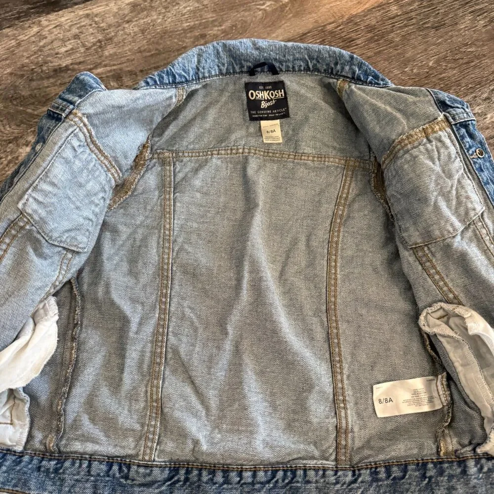 OshKosh Bgosh 8/8a Jean Denim Jacket